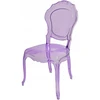 Dankor Design GLAMOUR kėdė, polikarbonatas, skaidri violetinė