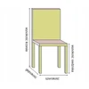 Dankor Design Milano Design DSW DSR kėdė LIGHT Rožinis
