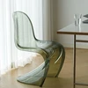 Dankor Design PAN kėdė Skaidri dūminė glamūrinė palėpė moderni glamūrinė svetainė HIT