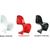 Dankor Design Panton kėdė, juoda GLOSS