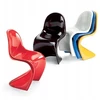 Dankor Design Panton kėdė, juoda GLOSS