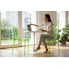 Dankor Design Victoria Ghost kėdė, žalia, skaidri, spalvinga, moderni, HIT loft