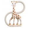 Dantų dygimo žaislas, sensorinė Sophie La Girafe, smėlio spalvos guma, ŽIRAFĖ