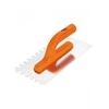 Dantyta mentelė NEO 50-202, 270 x 125 mm, 10 x 10 x 10 mm dantys, plastikinė rankena