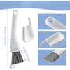 DAP BRUSH MINI RINKINYS 195X5X18CM BALTOS MAŽOS ŠETELĖS 45G KAMPINIS