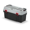 Darbo įrankių dėžė KISTENBERG Titan Plus, 49,6 x 25,8 x 24 cm, pilka/juoda sp.
