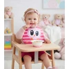 Dartomik 3 pakuotės CLEARANCE BIBS mergaitei su VELCRO POCKET BPA FREE raštais