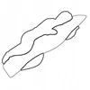 DAUGIAFUNKCINĖ PAGALVĖ MIEGANT ANT PILVO 145x40 cm Kerstin