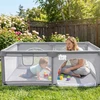 Daza Kids KOJEC DLA DZIECKA NIEMOWLĄT 120x180 BEZPIECZNY SUCHY BASEN + KREPŠYS UCHWYTY