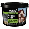 Dažai gumos pagrindu FARBEX RUBBER PAINT, pilka sp., 3,5kg