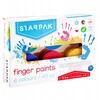 Dažai piešimui pirštais Starpak 40 ml, 6 vnt.