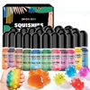 Dažai silikoniniams „Squishy Slime“ „pasidaryk pats“ pigmento koncentratas MĖLYNAS 5 ml