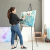 DAŽYMO STOVAS 160 CM SULANKSTAMAS TELESKOPINIS Grindų STOVAS Juodas