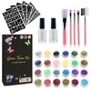 DDOO DIDELIS TATUiruočių RINKINYS TATUiruotės ŠABLONAI GLITTER PLAUNAMAS DOVANA XL
