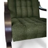 Dealmeble Patogus dygsniuotas Finka fotelis svetainei JULI, kompaktiški matmenys