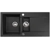 Deante granitinė virtuvinė plautuvė Deante Zorba ZQZ G513, Metallic graphite
