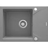 Deante granitinė virtuvinė plautuvė Deante Eridan ZQE T11B, Anthracite
