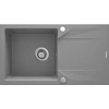 Deante granitinė virtuvinė plautuvė Deante Evora ZQJ S113, Metallic pilkas