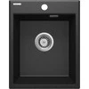 Deante granitinė virtuvinė plautuvė Deante Eridan ZQE G104, Metallic graphite