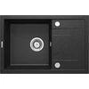 Deante granitinė virtuvinė plautuvė Deante Evora ZQJ G11A, Metallic graphite