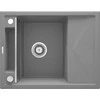 Deante granitinė virtuvinė plautuvė su magnetais Deante Magnetic ZRM S11A, Metallic pilkas
