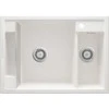 Deante granitinė virtuvinė plautuvė su magnetais Deante Magnetic ZRM A503, Alabaster