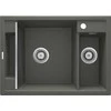 Deante granitinė virtuvinė plautuvė su magnetais Deante Magnetic ZRM T503, Anthracite