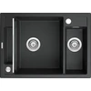 Deante granitinė virtuvinė plautuvė su magnetais Deante Magnetic ZRM T503, Anthracite