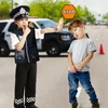 deAO Toys MAŽAS POLICININKAS RINKINYS VAIKAMS POLICIJOS PRIEDAI LIEMENĖS KEpurė