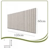Deccart TABLICA FILCOWA LAMELE na plan lekcji 60x120cm filc Jasny BEŻ 03 + PINEZKI