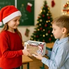 Decortrend PREZENT NA MIKOŁAJKI ŚWIĘTA Skarbonka NA BOŻE NARODZENIE MIKOŁAJA DO SZKOŁY