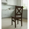 Dedeki Medinės kėdės spalva C. Riešutas Kitchen X Stool Valgomojo kėdės Stalas