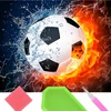 Norimpex Deimantinis siuvinėjimas Futbolas Deimantinis tapybos mozaikos rinkinys Creative 5D