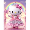 DEIMANTINIS SIUVINĖJIMAS HELLO KITTY DIAMOND PAINING DIAMOND MOSAIC 5D