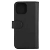 Dėklas 2in1 DELTACO skirtas iPhone 15, magnetinis dangtelis, juodas / 1902468