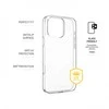 Dėklas Fixed Fiksuotas | Istorija AntiUV | Galinis viršelis | Apple | iPhone 16 Pro Max | TPU | Aišku