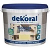 Dekoral Polinit, fasadiniai emulsiniai dažai | balta (sniezna biel) 1 ltr,