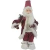 Dekoras Kalėdų senelis SFYD H63cm bordo