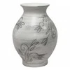 Dekoratyvi vaza Athena D22cm H32cm keraminė/balta