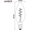 Avide LED lemputė 3W E14 Soft Filament