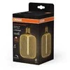 Dekoratyvinė LED lemputė OSRAM DECO, E27 SQ100GD, 3,5 W, 1800K, 150 lm, NON-DIM, aukso sp