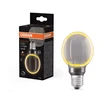 Dekoratyvinė LED lemputė OSRAM O-FILAMENT, G80, E27, 4W, 1800K, 110lm, dimeriuojama