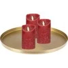 Dekoratyvinė lėkštė GOLD Matinis, 3 rūšys, 33 cm, 1 vnt