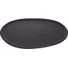 Home Styling Collection Dekoratyvinė lėkštė OVAL, juodos sp., 35,5 x 32 x 1 cm