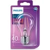 Dekoratyvinė šviesos diodų lemputė PHILIPS, A60, 4 W, E27, 470 lm, 2700K, atitinka 40 W