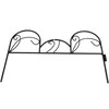 Dekoratyvinė tvorelė L45cm H28.5cm metalinis/juodas
