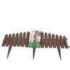 Dekoratyvinė tvorelė L57.5cm H32.5cm ruda/plastikinė