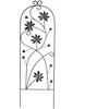 Dekoratyvinės grotelės vijokliniams augalams W38.5cm H118cm metalinės/juodos
