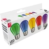 Dekoratyvinės LED lemputės AVIDE, E27, 0,6W, 220-240V, 50 lm 300°, 5 vnt