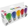 Dekoratyvinės LED lemputės AVIDE, E27, 0,6W, 220-240V, 50 lm 300°, 5 vnt